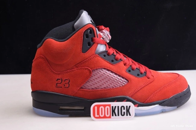 1st Kicks Shoes Retro Raging Red Bulls 5 Jordan (2021) DD0587-600 0816